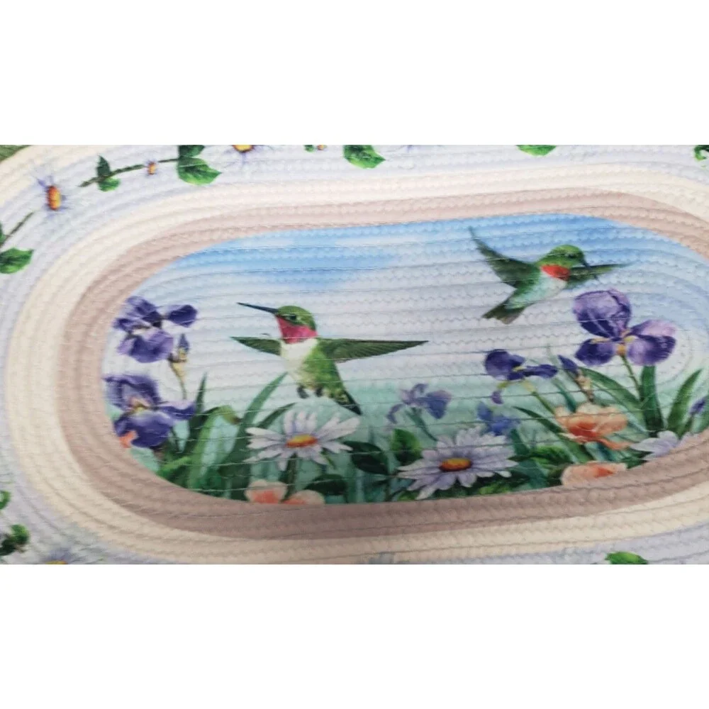 OVAL BRAIDED KITCHEN RUG (20